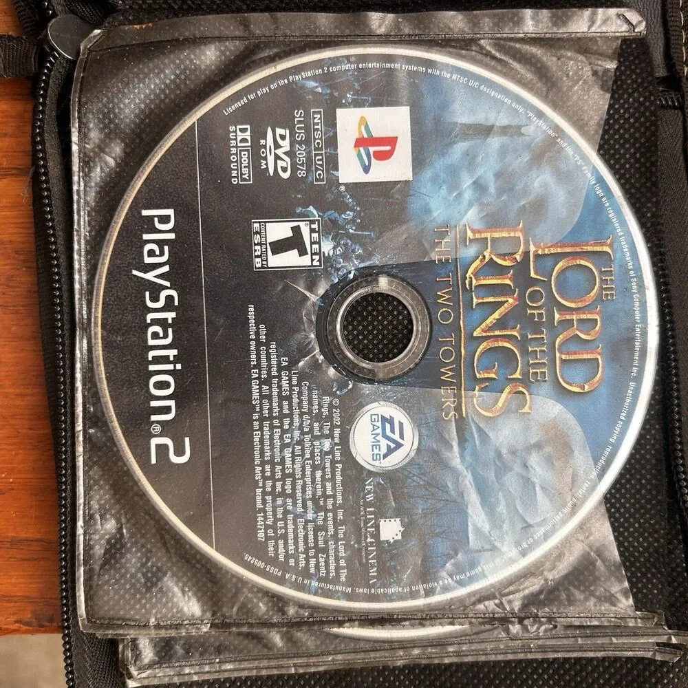 Lord Of The Rings Two Towers Playstation 2 PS2